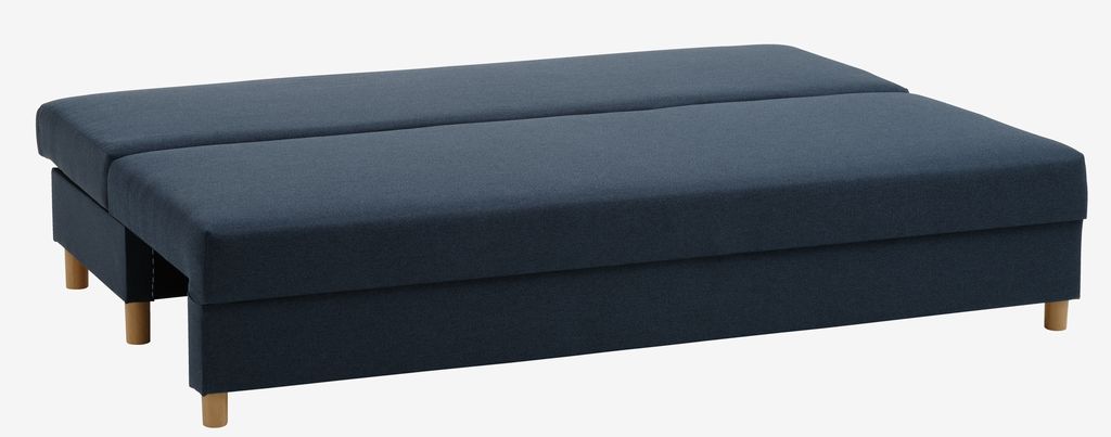 Sofa bed NORSMINDE blue fabric
