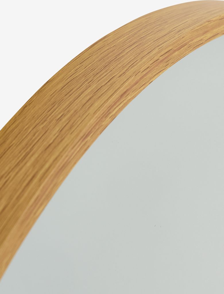 Mirror SANDAGER pack of 3 oak colour