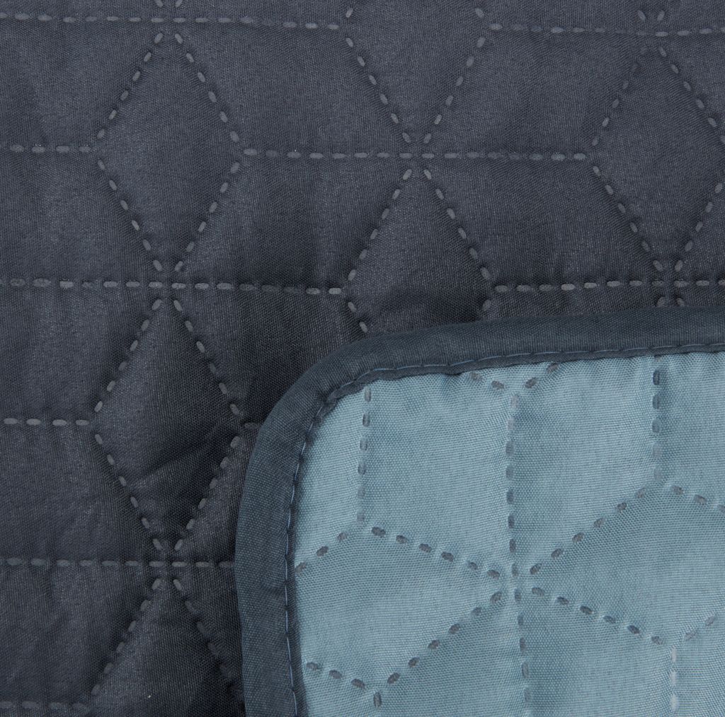 Bedspread ROSENTRE 160x220 blue