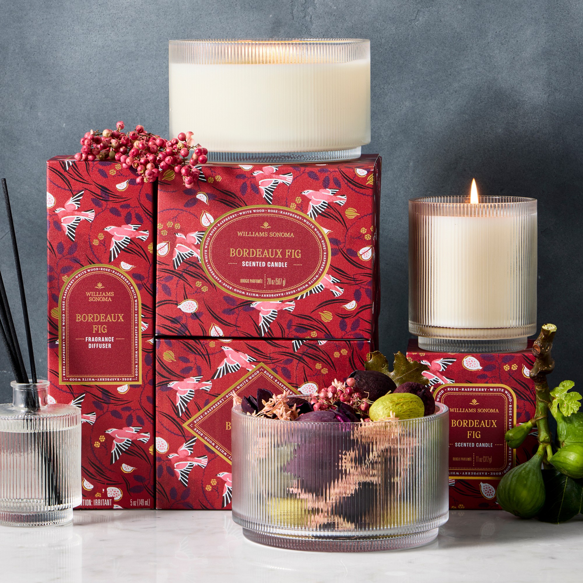 Williams Sonoma Fall Novelty Potpourri, Bordeaux Fig