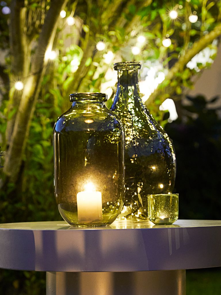 Vase FELIX D19xH35cm green