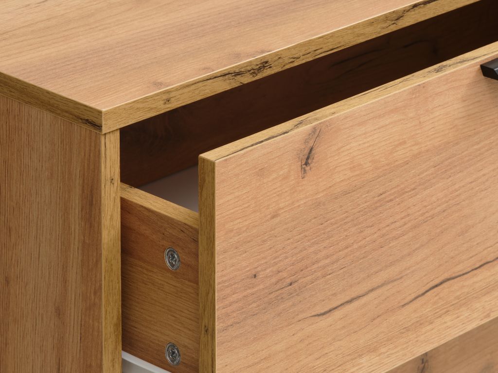4+4 drawer chest JENSLEV oak