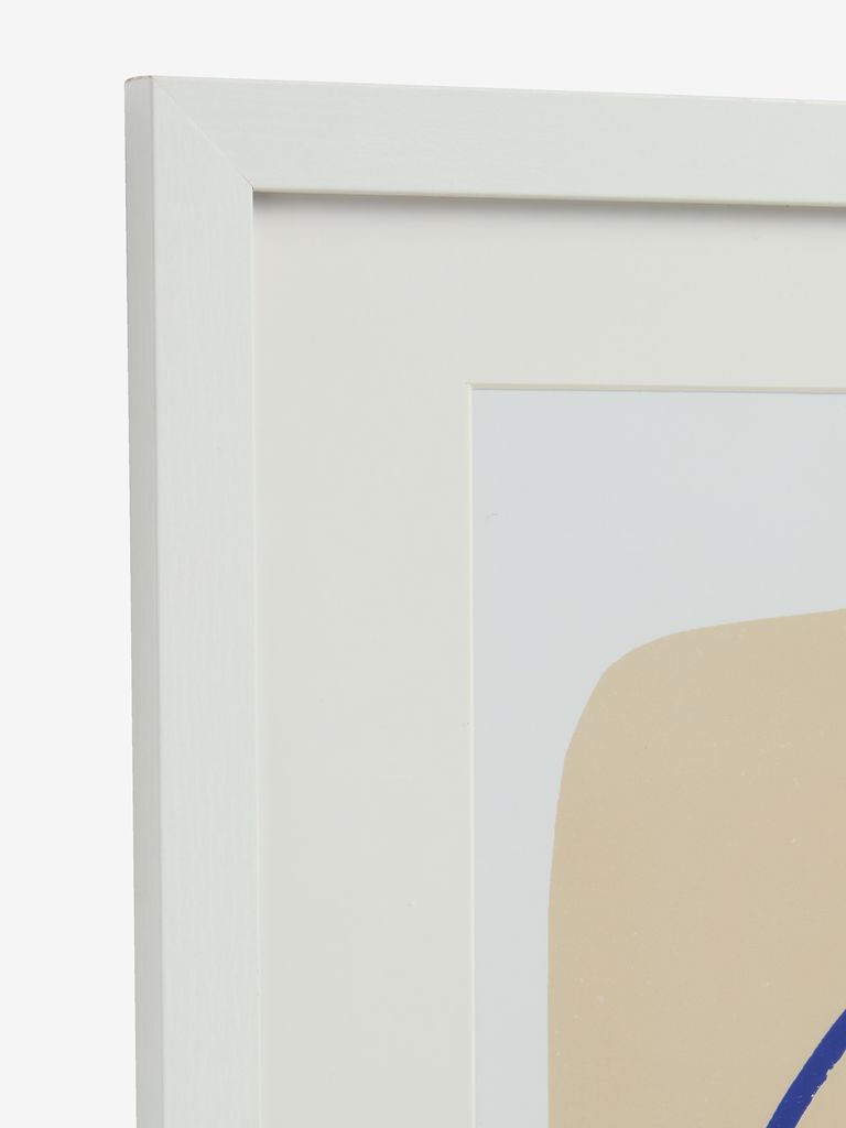 Picture frame OSCAR 40x50cm white with A3 passepartout