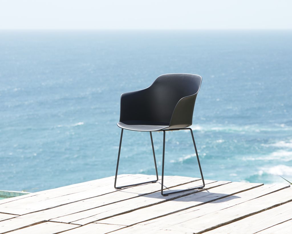 Garden chair SANDVED black