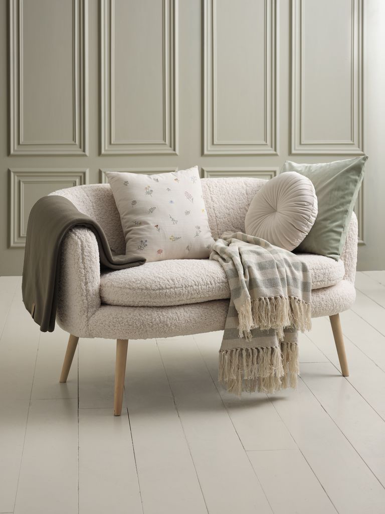 Fleece throw DAGLILJE 130x170 green