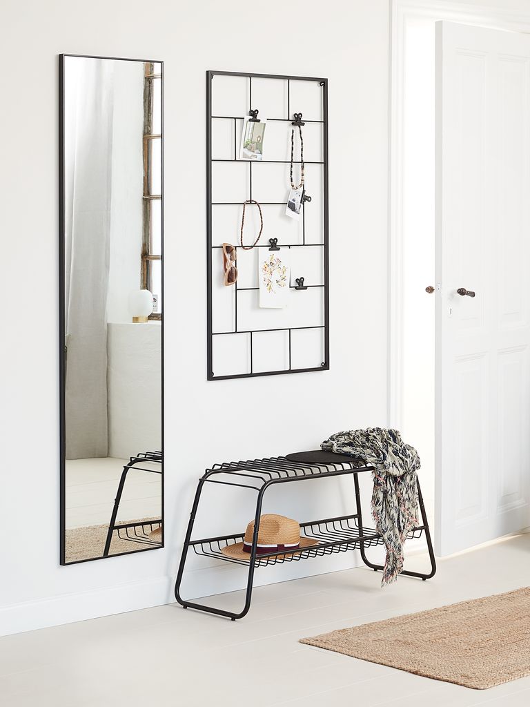 Mirror ILBJERG 40x160 black