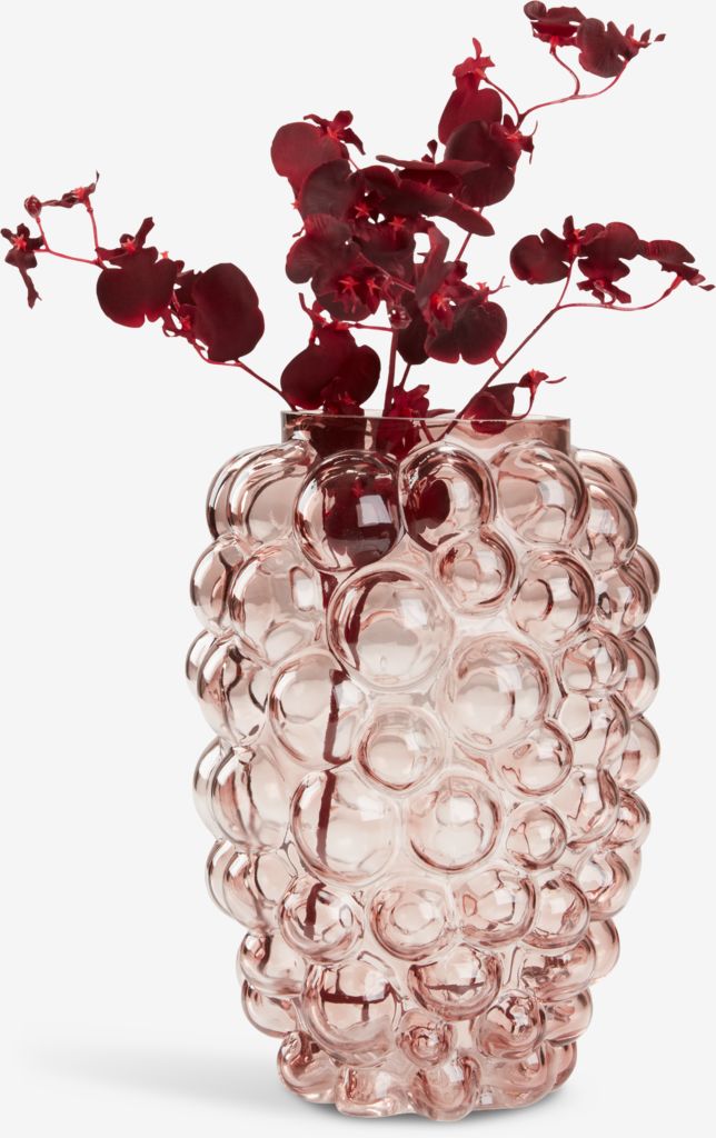 Vase CASPER D17xH24cm pink