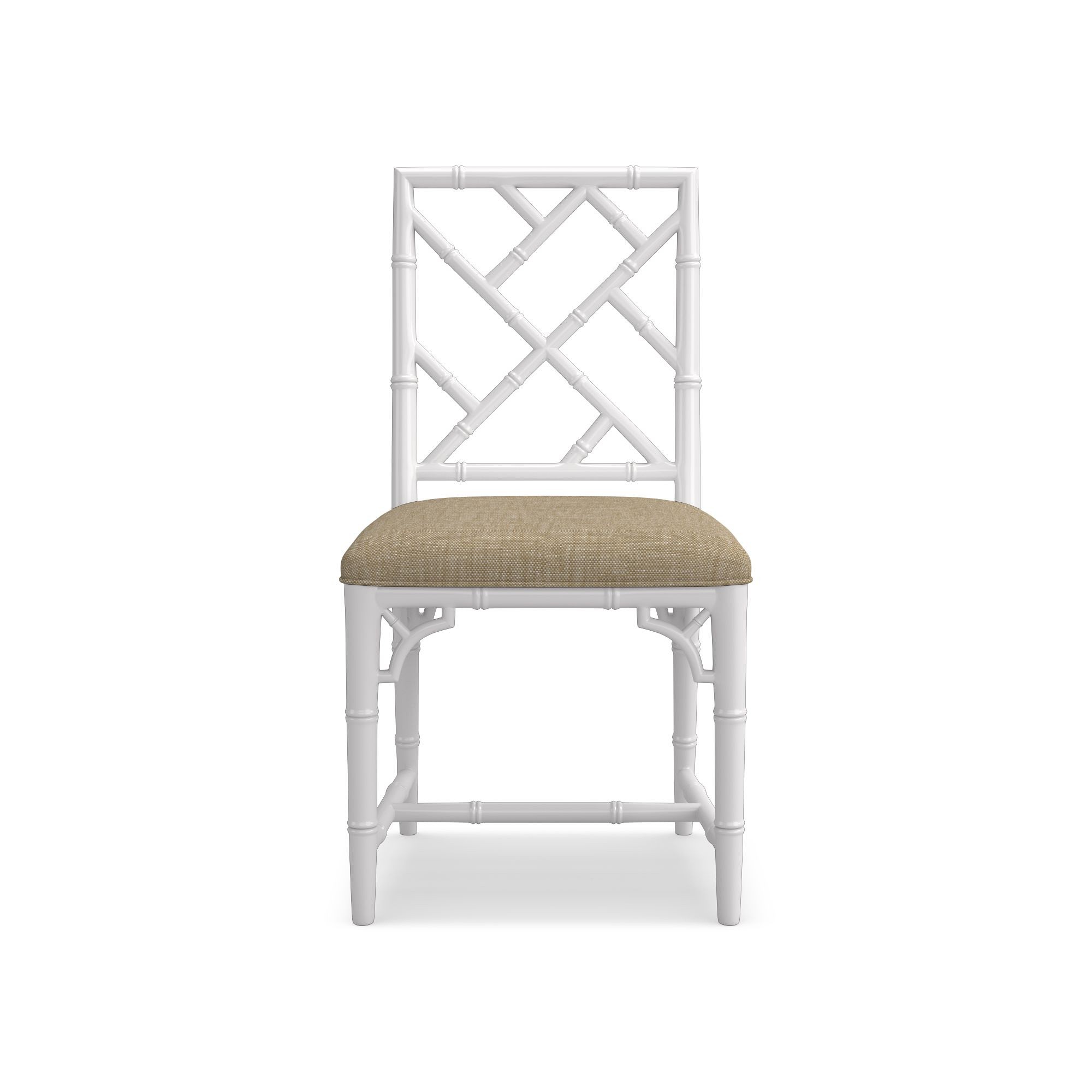 Chippendale Upholstered Bistro Side Chair