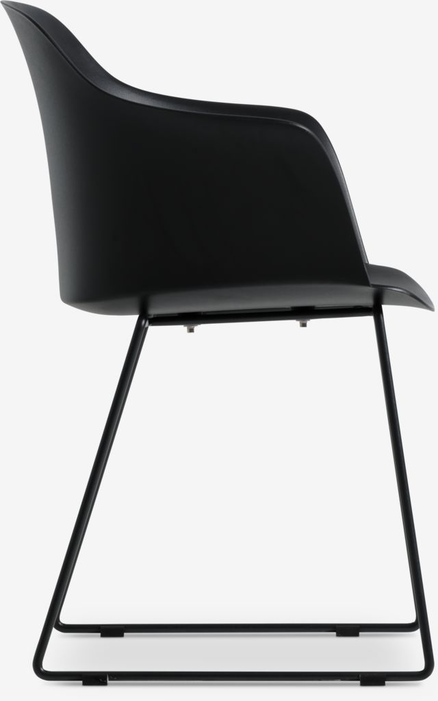 Garden chair SANDVED black