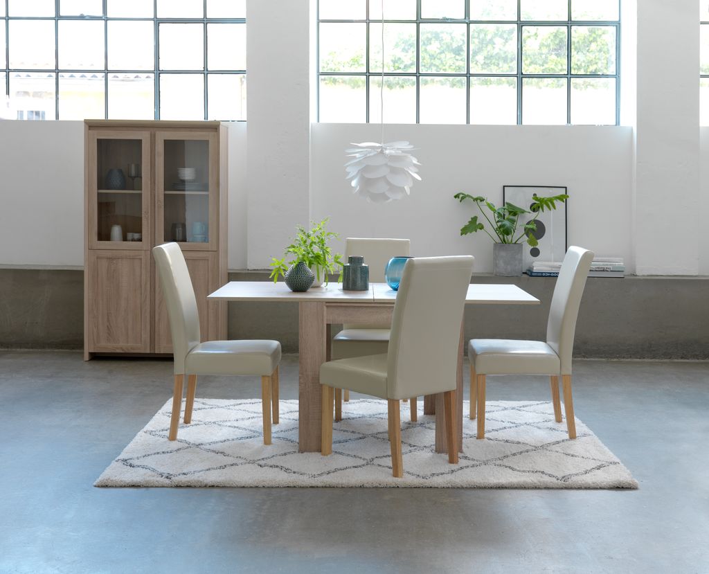 Sideboard HASLUND 2 doors 3 drawers oak