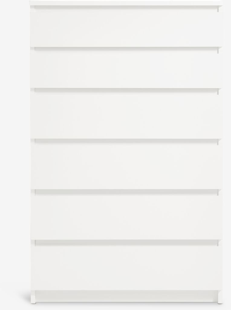 6 drawer chest TANGBJERG white