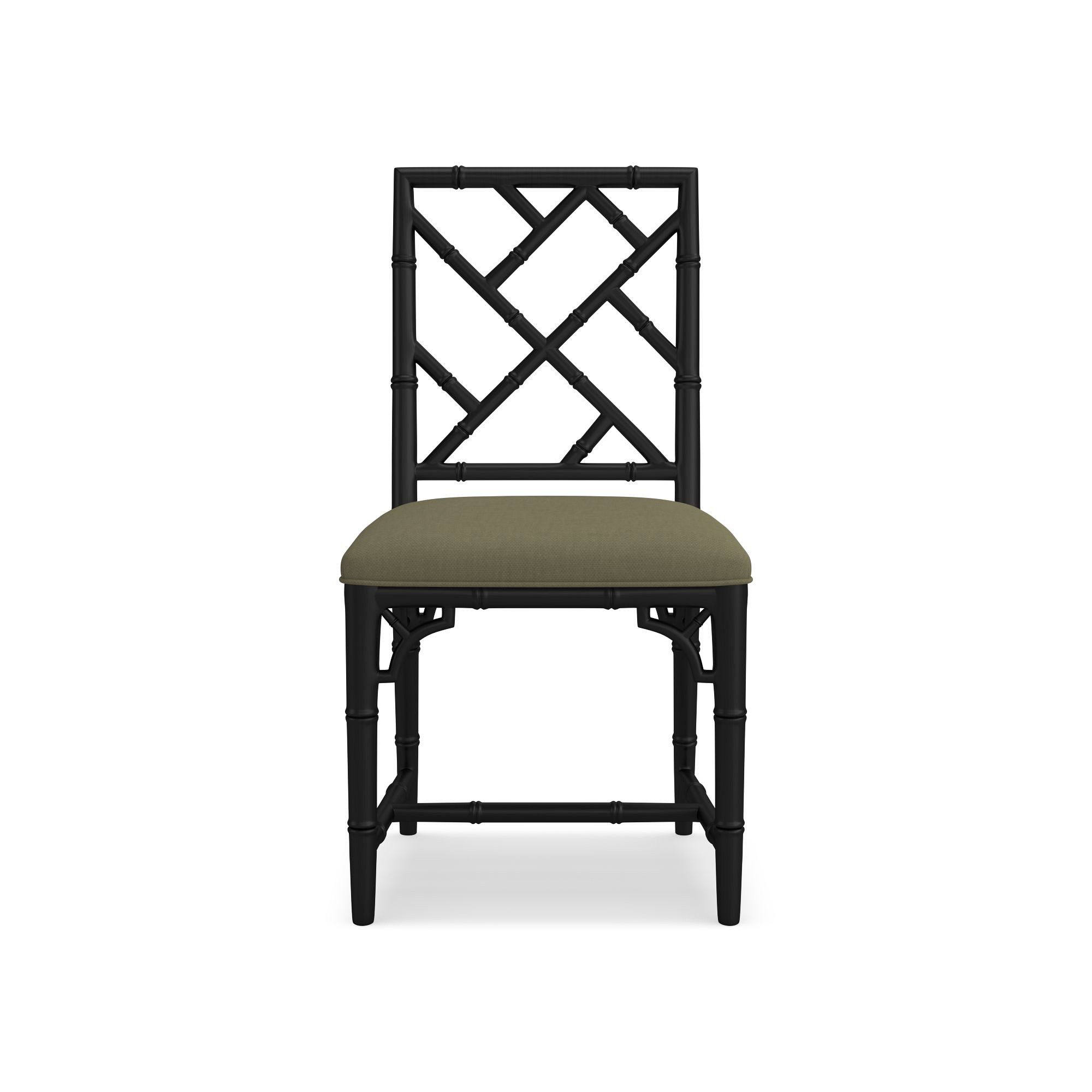 Chippendale Upholstered Bistro Side Chair