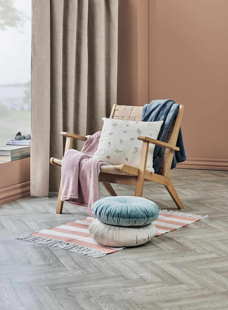 Fleece throw DRAGEHODE 140x200 rose