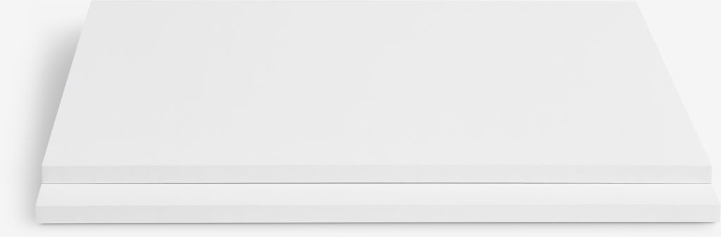 Shelves f/ LIMFJORDEN 3 doors 2pcs/pk white