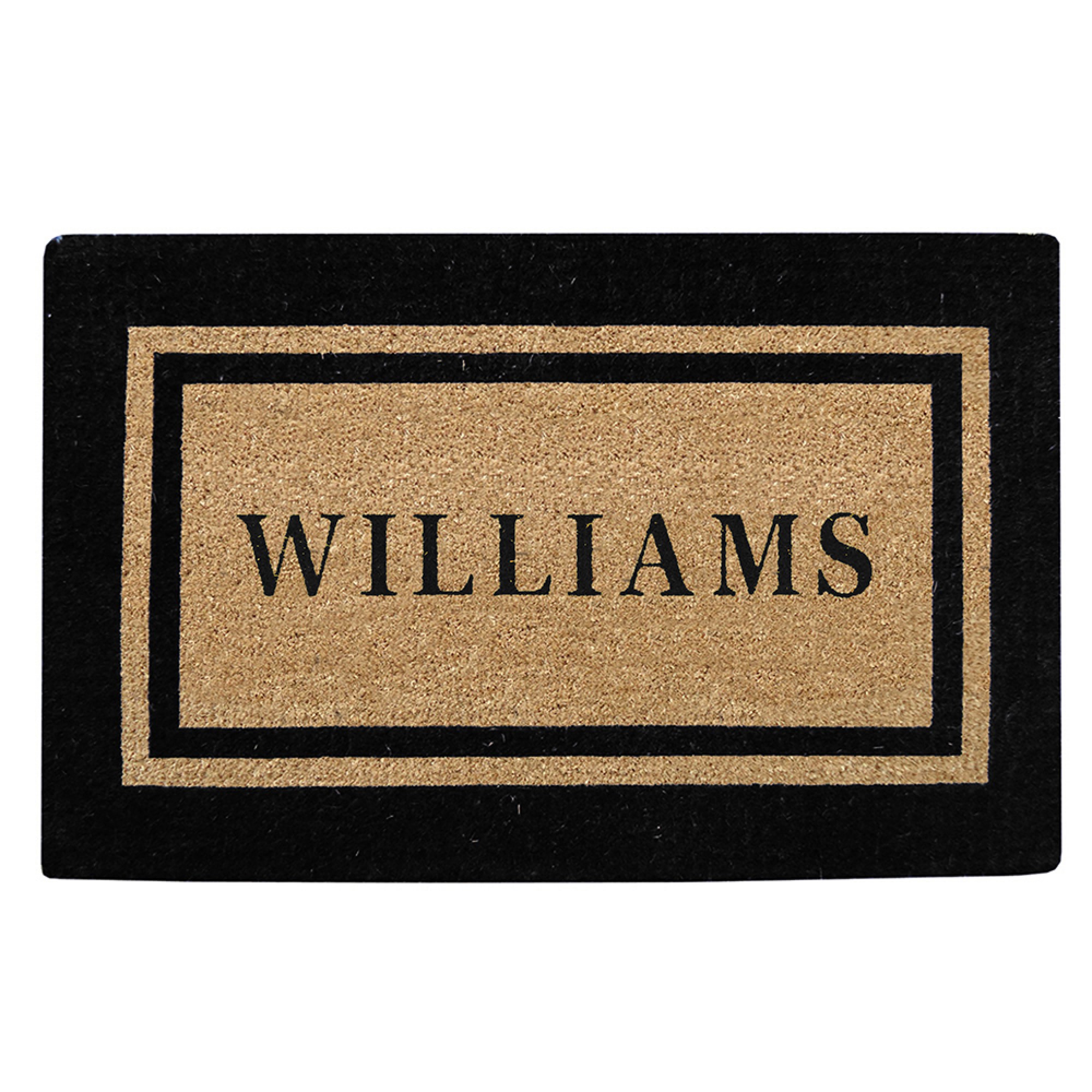 Low Profile Double Border Doormat