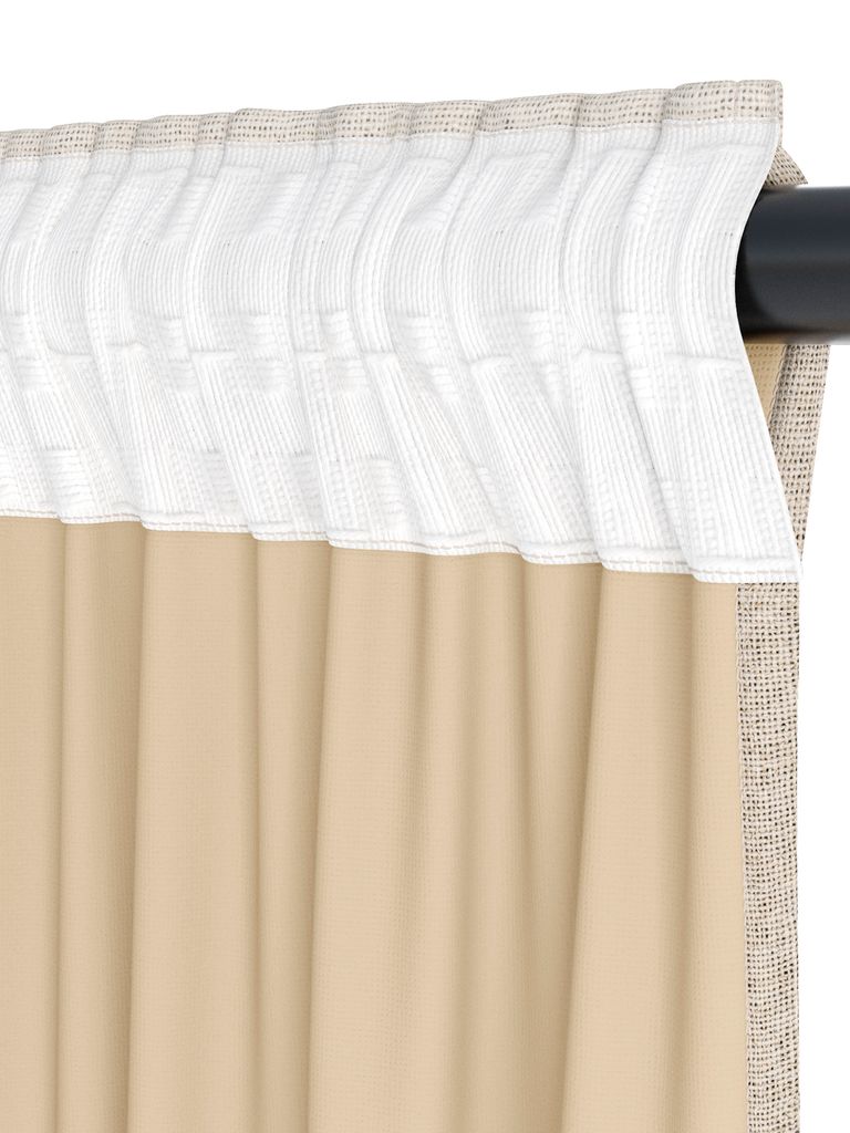 Blackout curtain ALDRA 1x140x175 sand