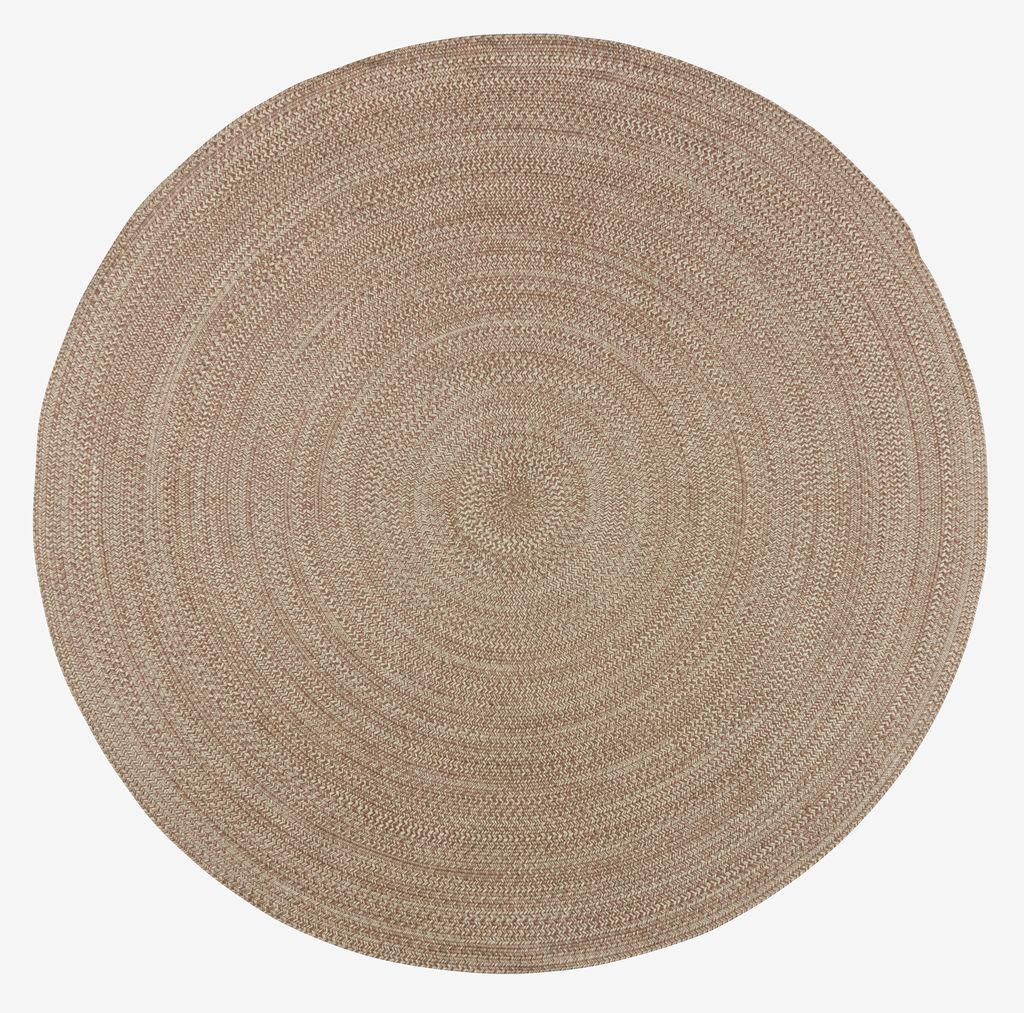 Rug MASKROS D160 taupe/beige