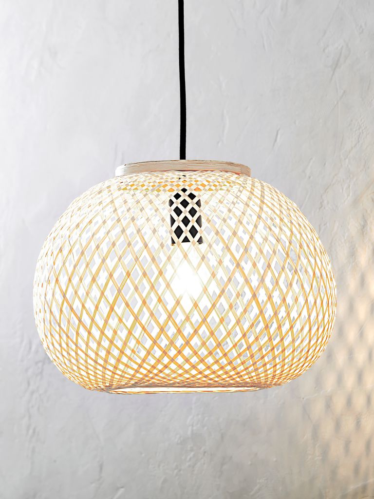 Pendant SIGVARD D35xH26cm bamboo