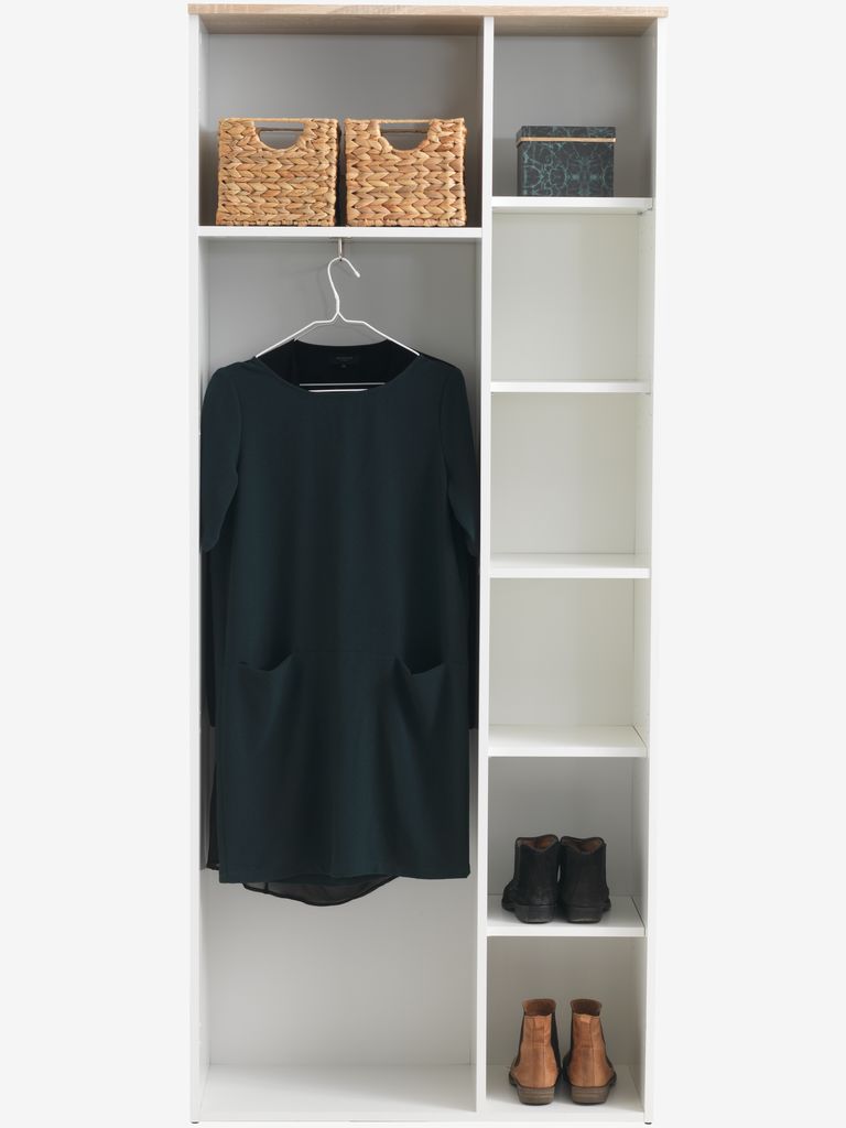 Hallway unit BELLE 2 doors white/oak