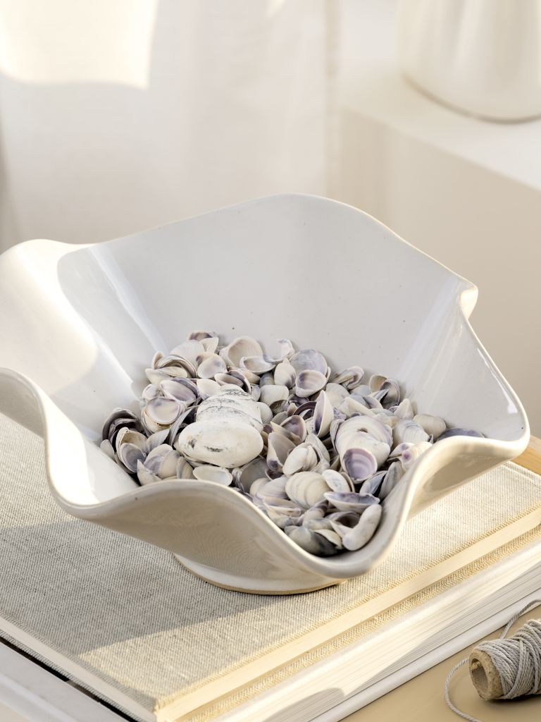 Decorative bowl HILMIR W27xL23xH10cm