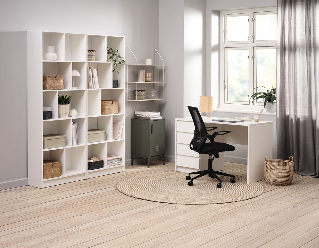 Desk LIMFJORDEN 60x120 4 drawers white