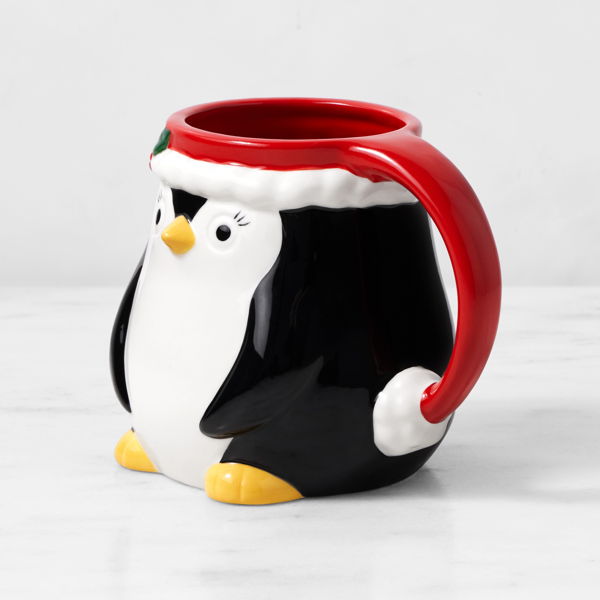 Figural Penguin Mug