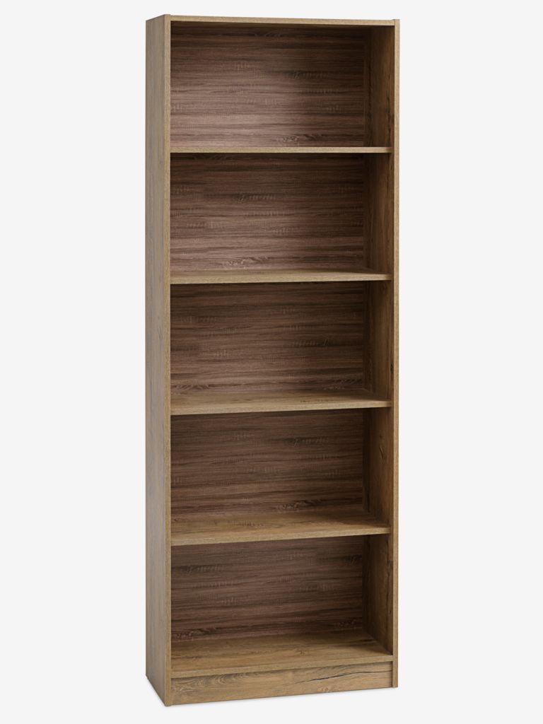Bookcase HORSENS 5 shelves wild oak
