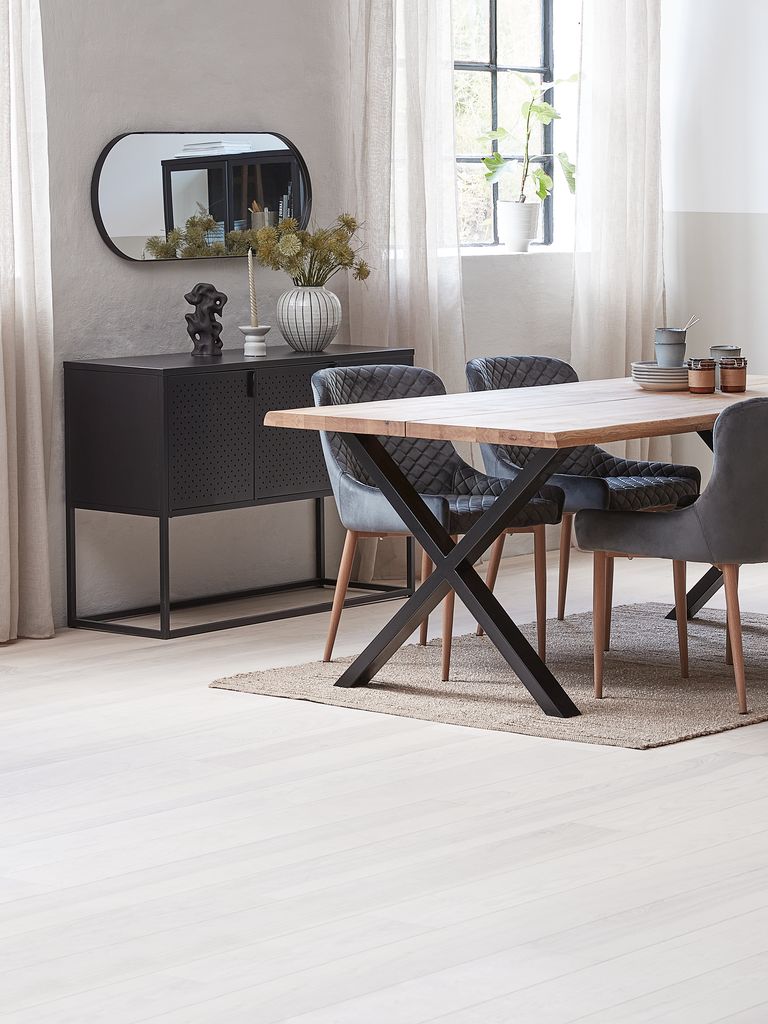 Mirror MARSTAL oval 40x100 black