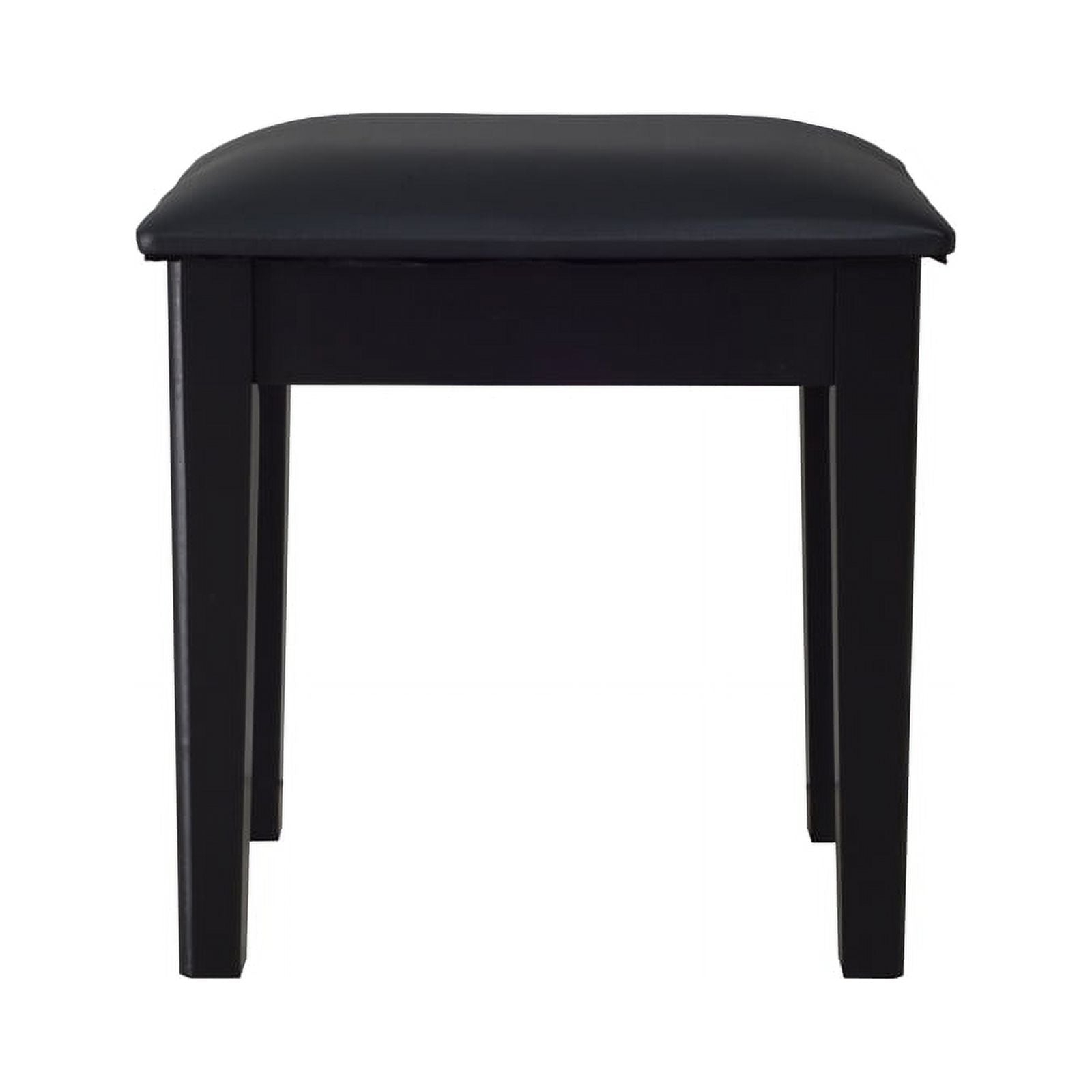 Lowest Prices - CRO Decor 18'' Tall Vanity Stool-Black