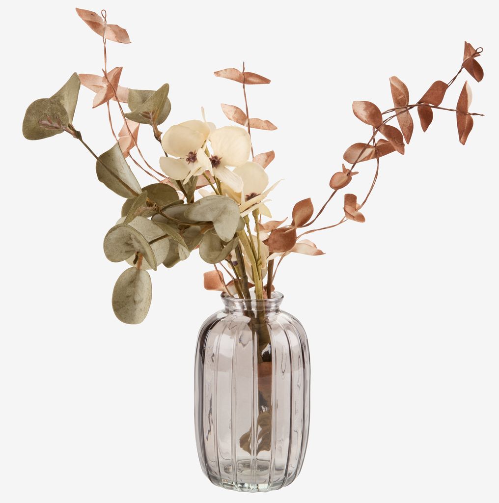 Vase ROAR D7xH12cm grey