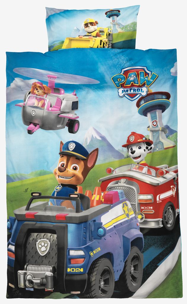 Duvet cover set PAW PATROL Single multi
