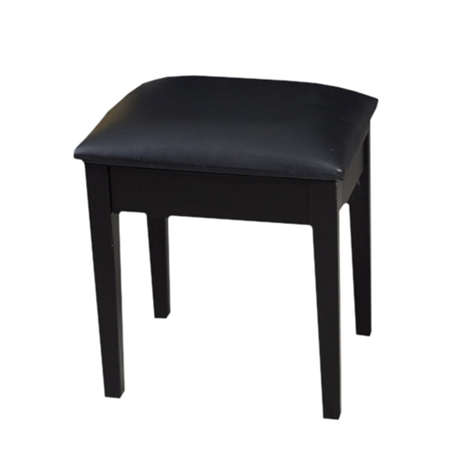Lowest Prices - CRO Decor 18'' Tall Vanity Stool-Black