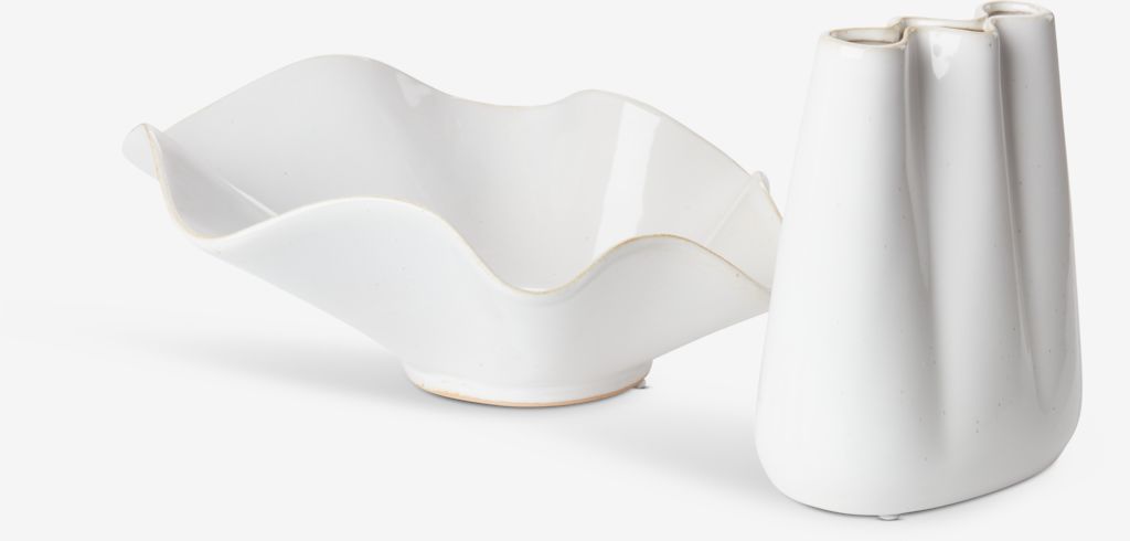 Decorative bowl HILMIR W27xL23xH10cm