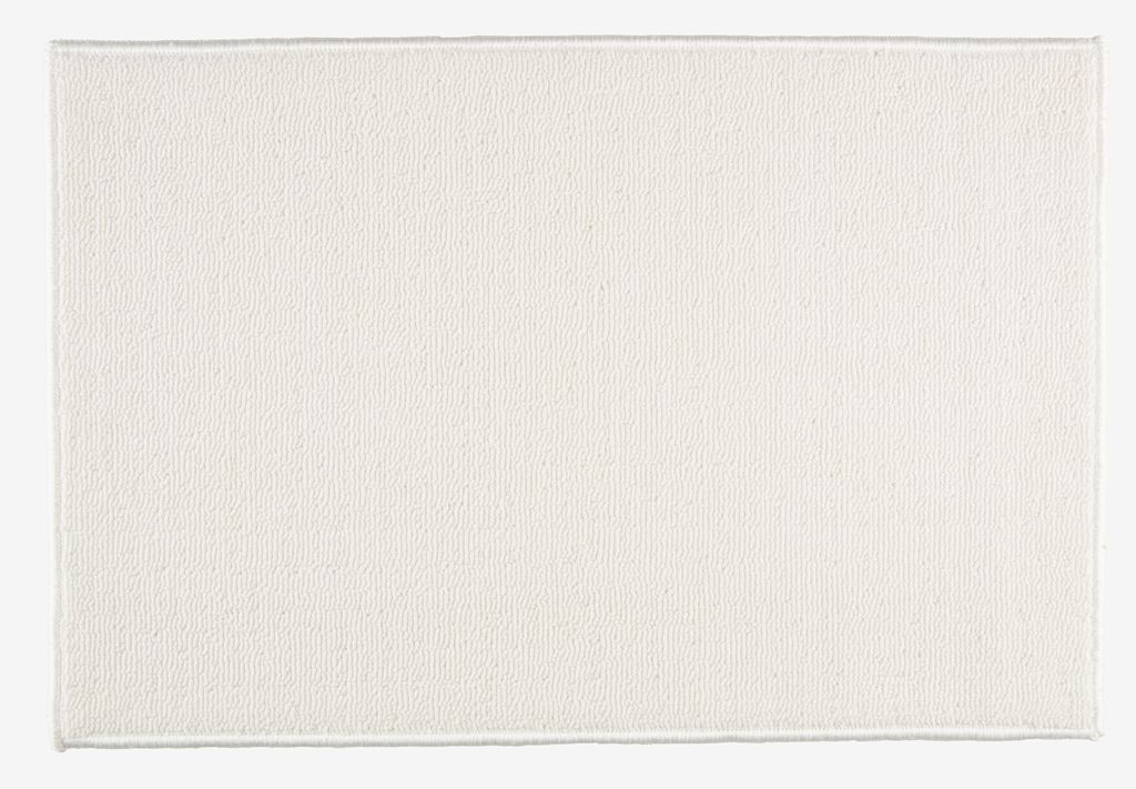 Bath mat KIRUNA 40x60 white