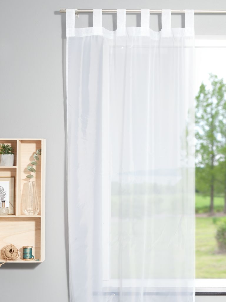 Curtain ALAJAURE 1x110x175 white