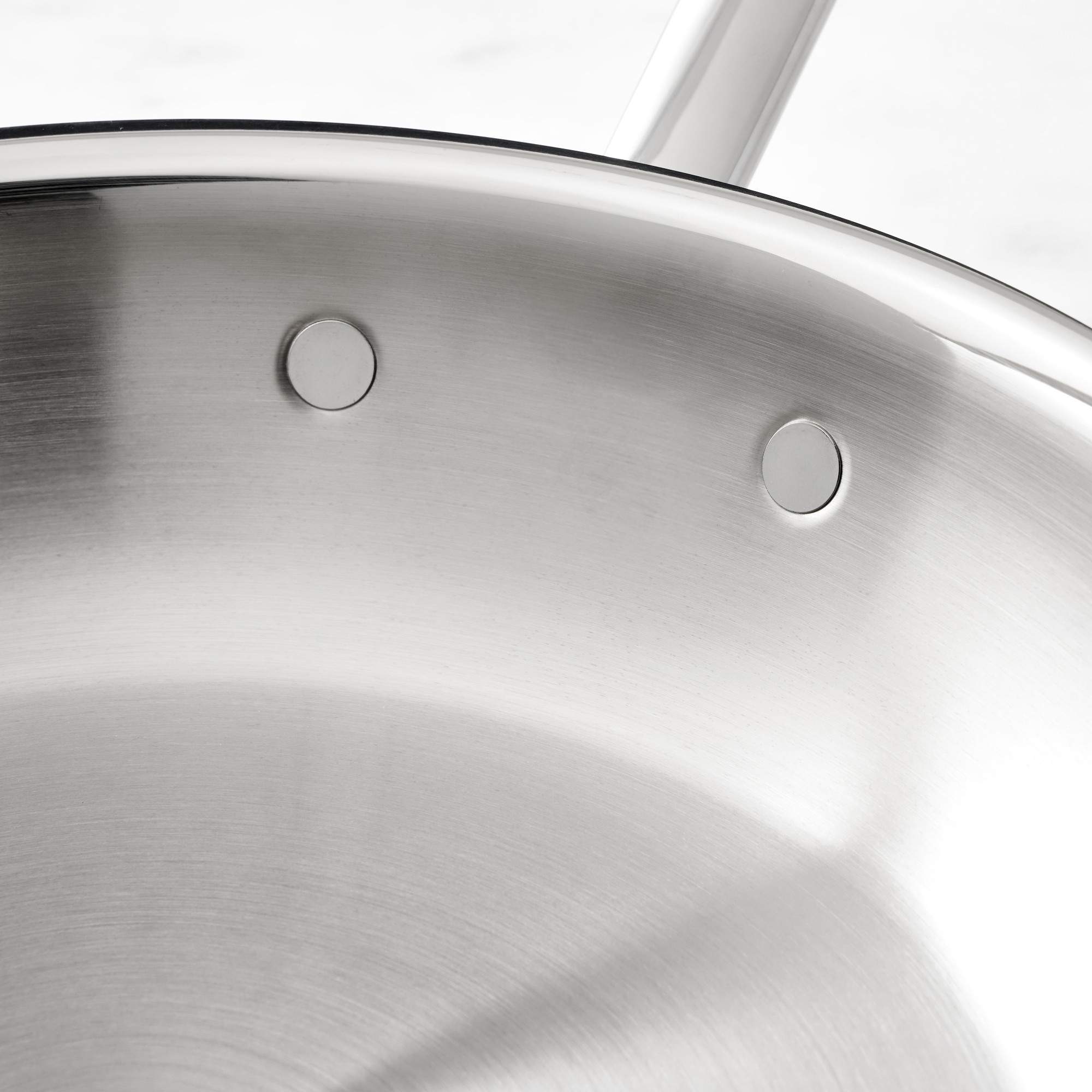 Williams Sonoma Signature Thermo-Clad™ Copper Pro Wok, 13