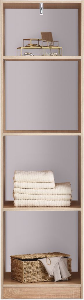 Wardrobe FANDRUP 50x176 1 door light oak colour