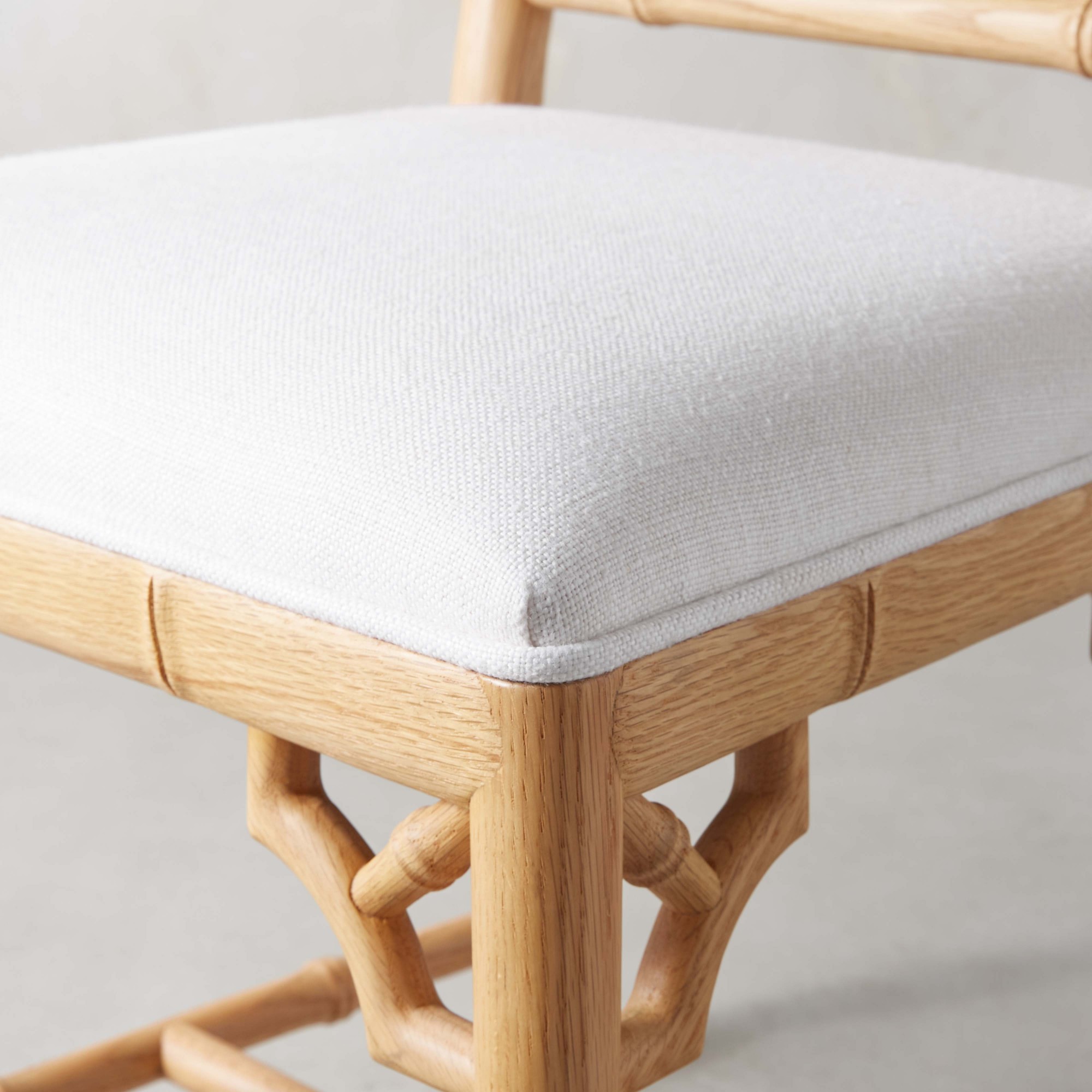 Chippendale Upholstered Bistro Side Chair