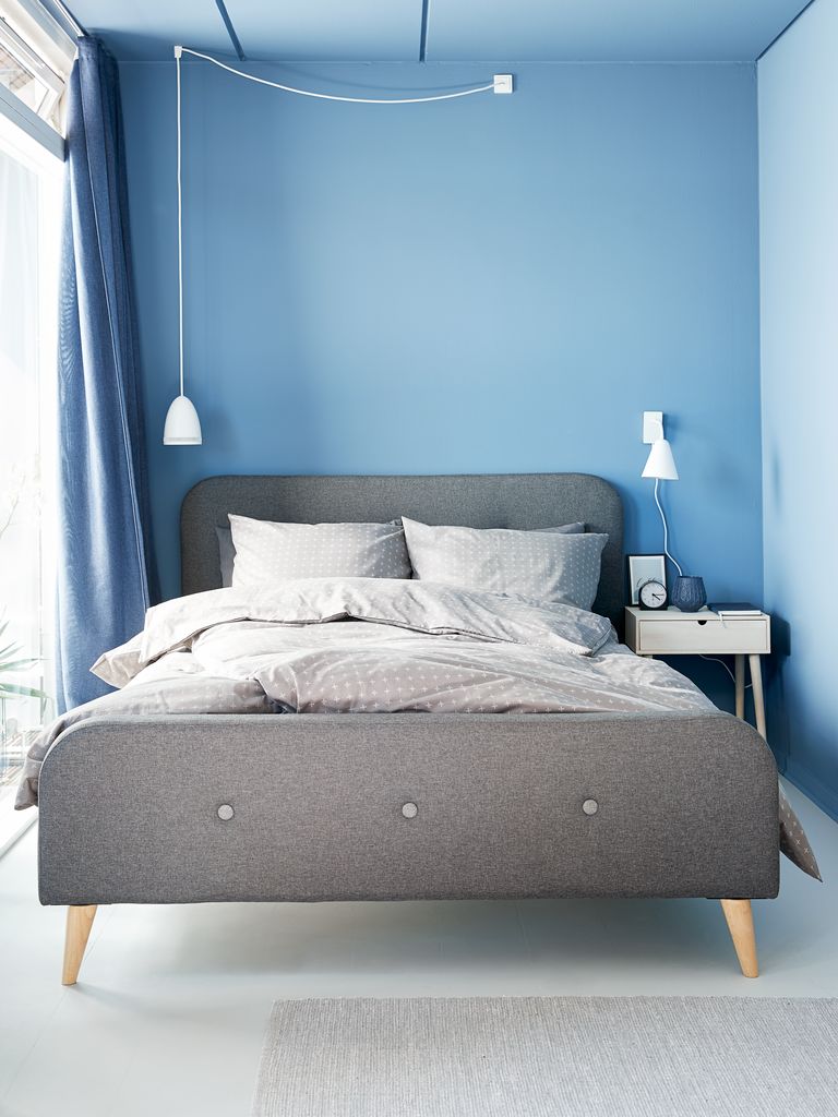 Bedside table ILBRO 1 drawer natural