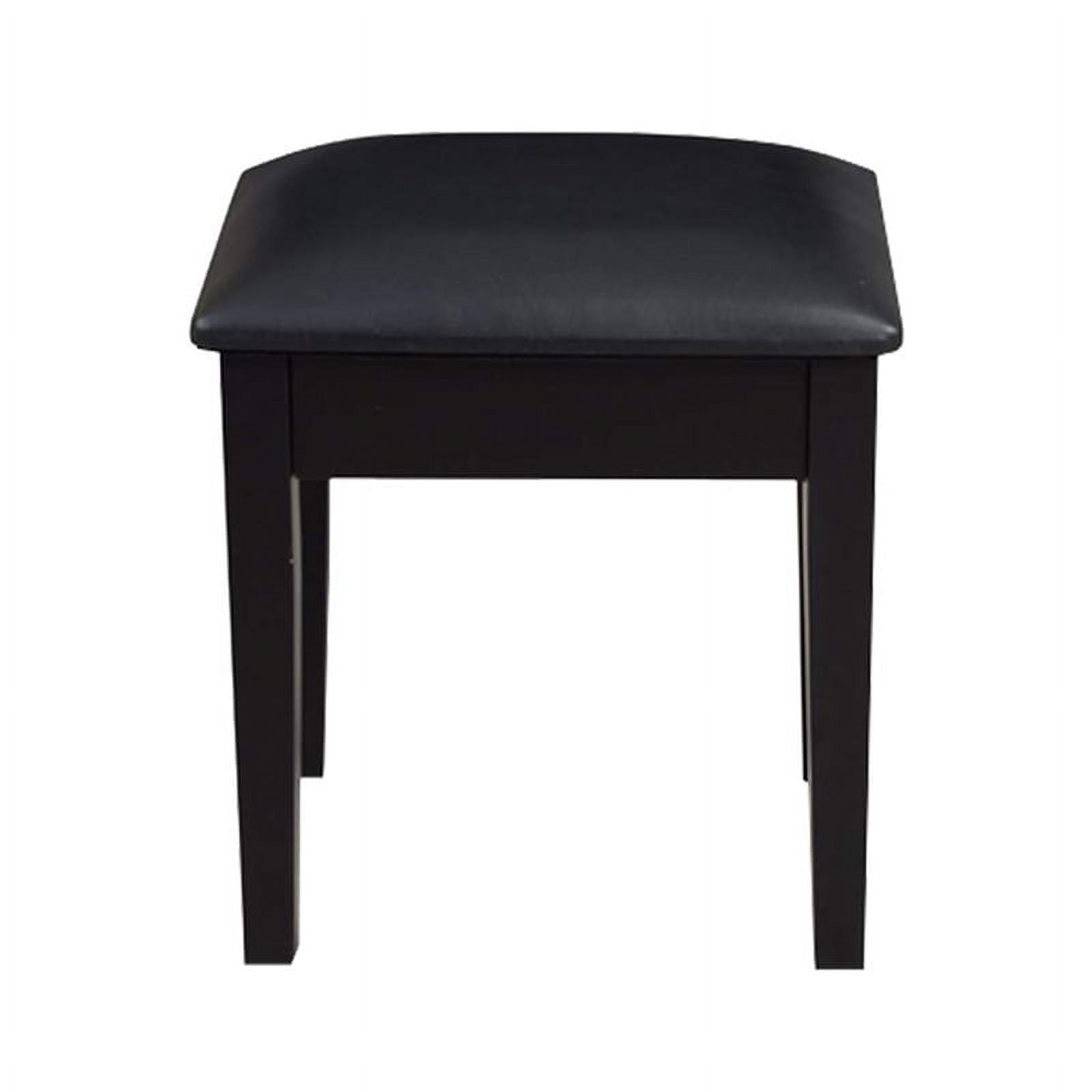 Lowest Prices - CRO Decor 18'' Tall Vanity Stool-Black