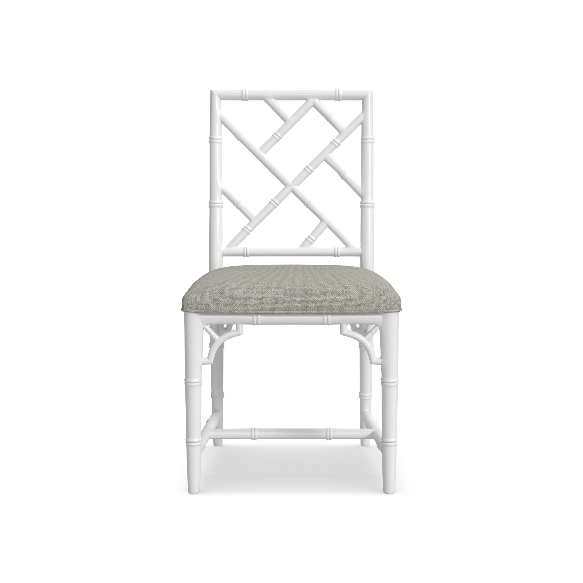 Chippendale Upholstered Bistro Side Chair