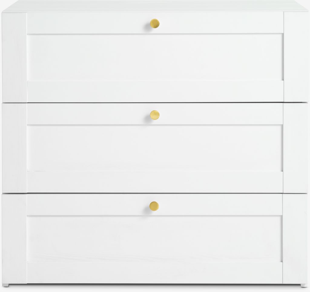 3 drawer chest FRAMLEV white