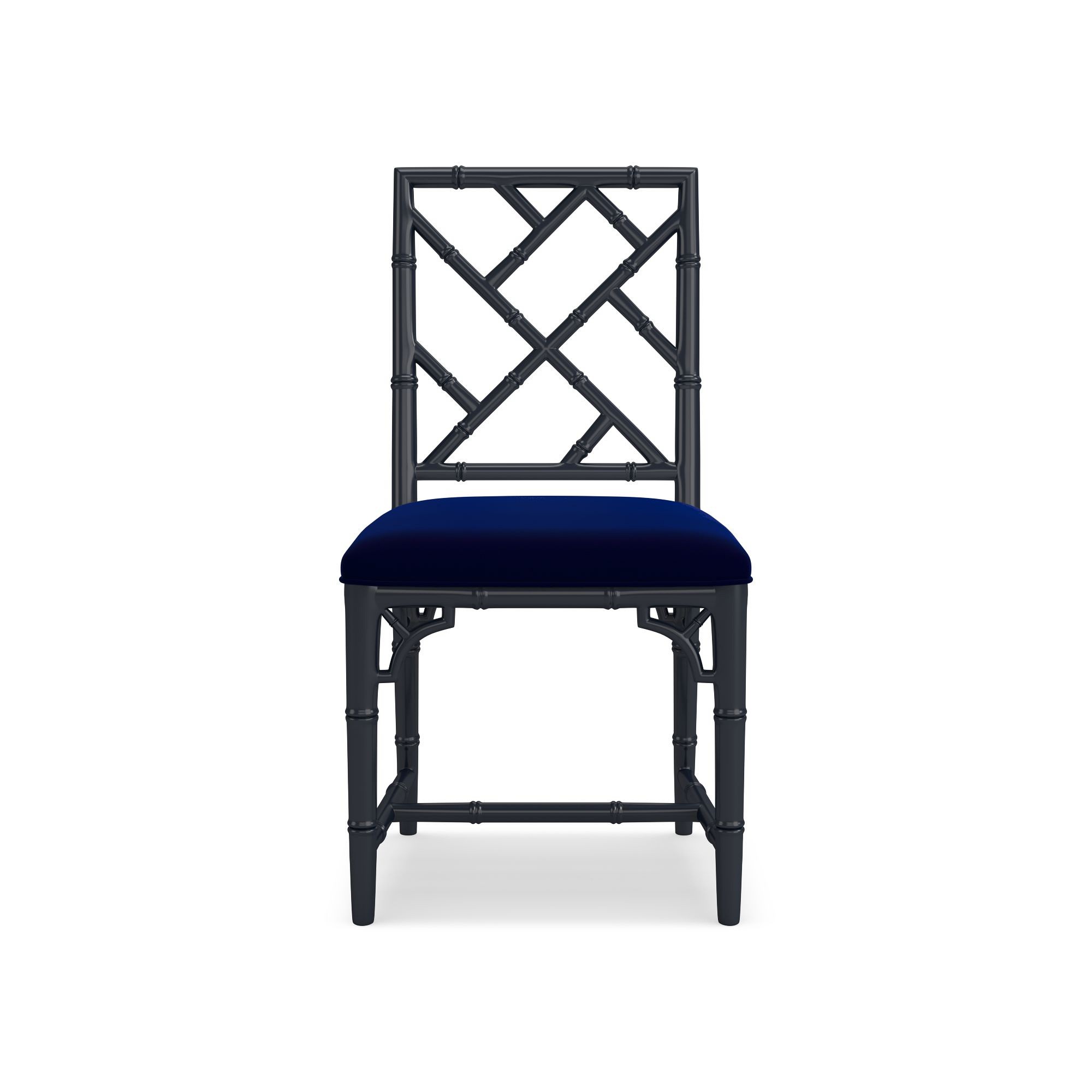 Chippendale Upholstered Bistro Side Chair