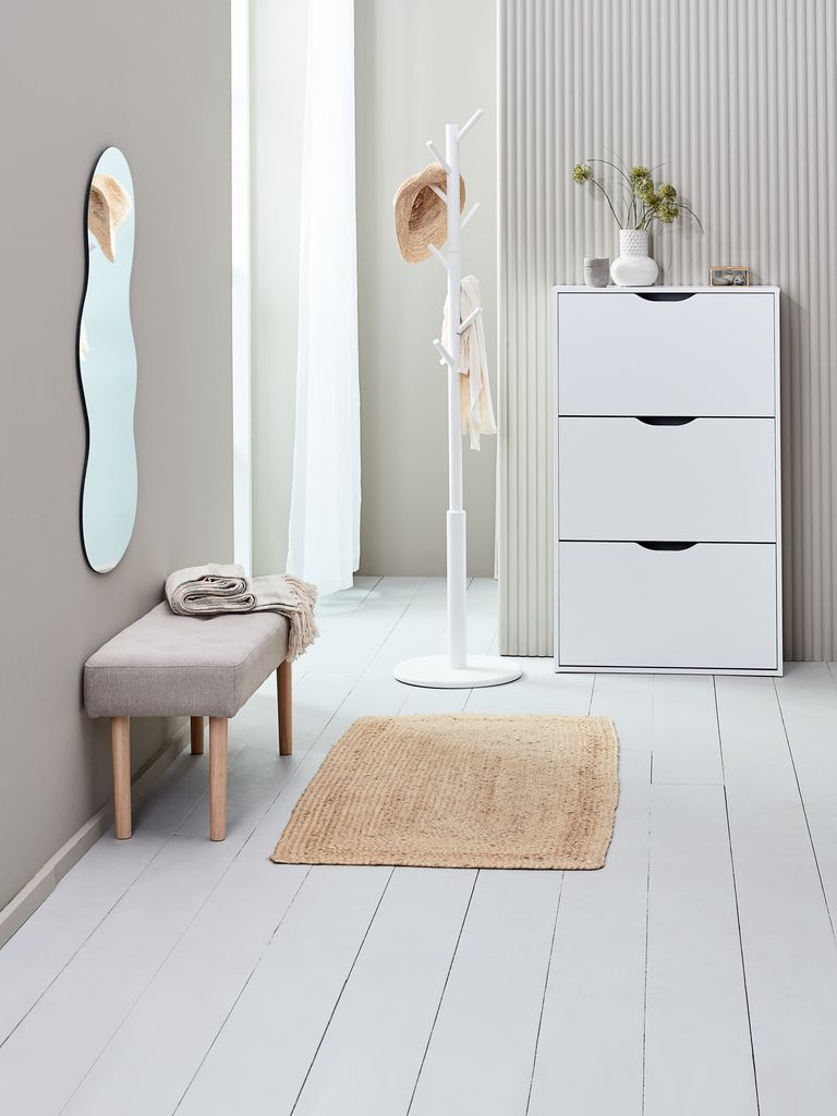 Coat stand CIRKELHUSE white