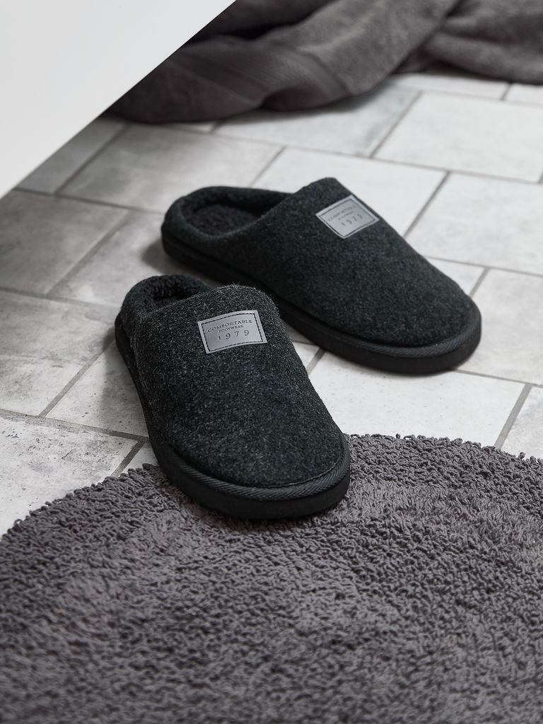 Slippers HERRESTAD anthracite size 7-12