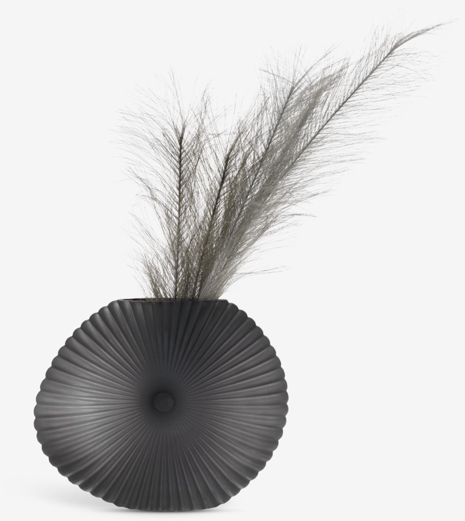 Vase RICHARD W9xL25xH20cm grey