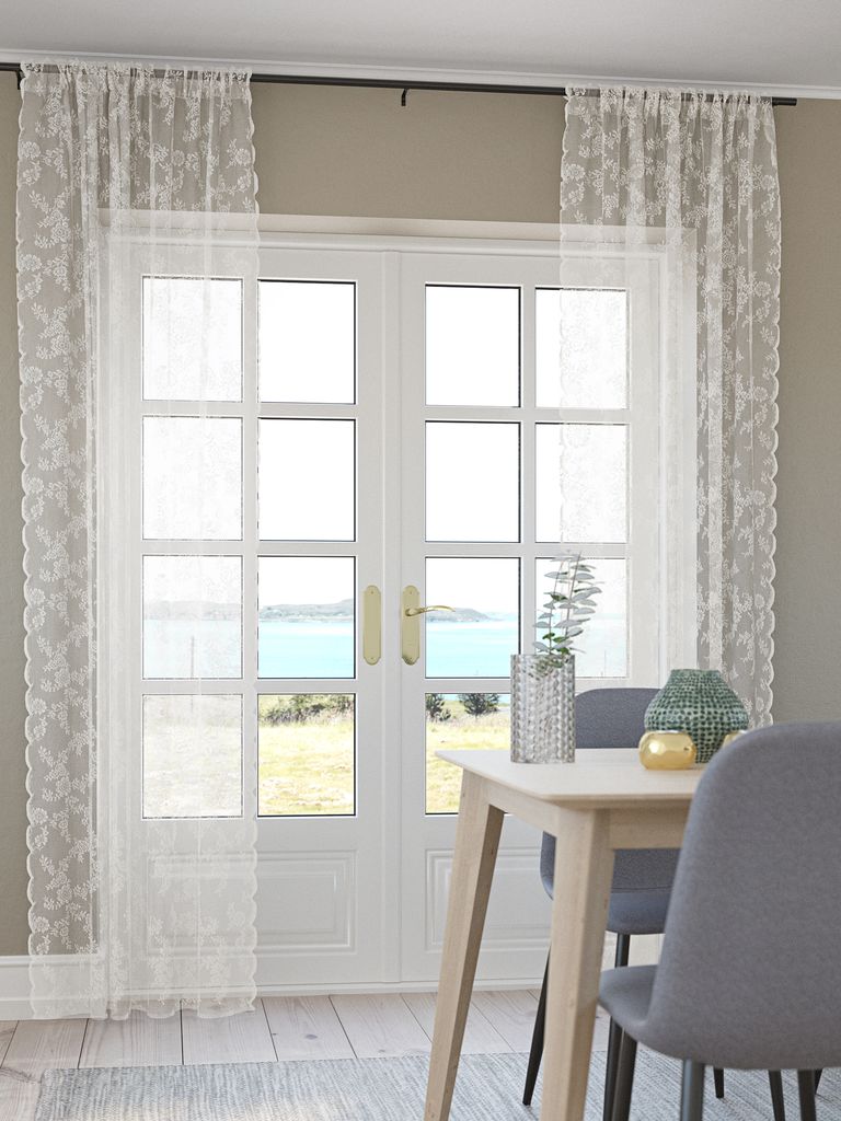 Curtain SOMMEN 1x140x300 white