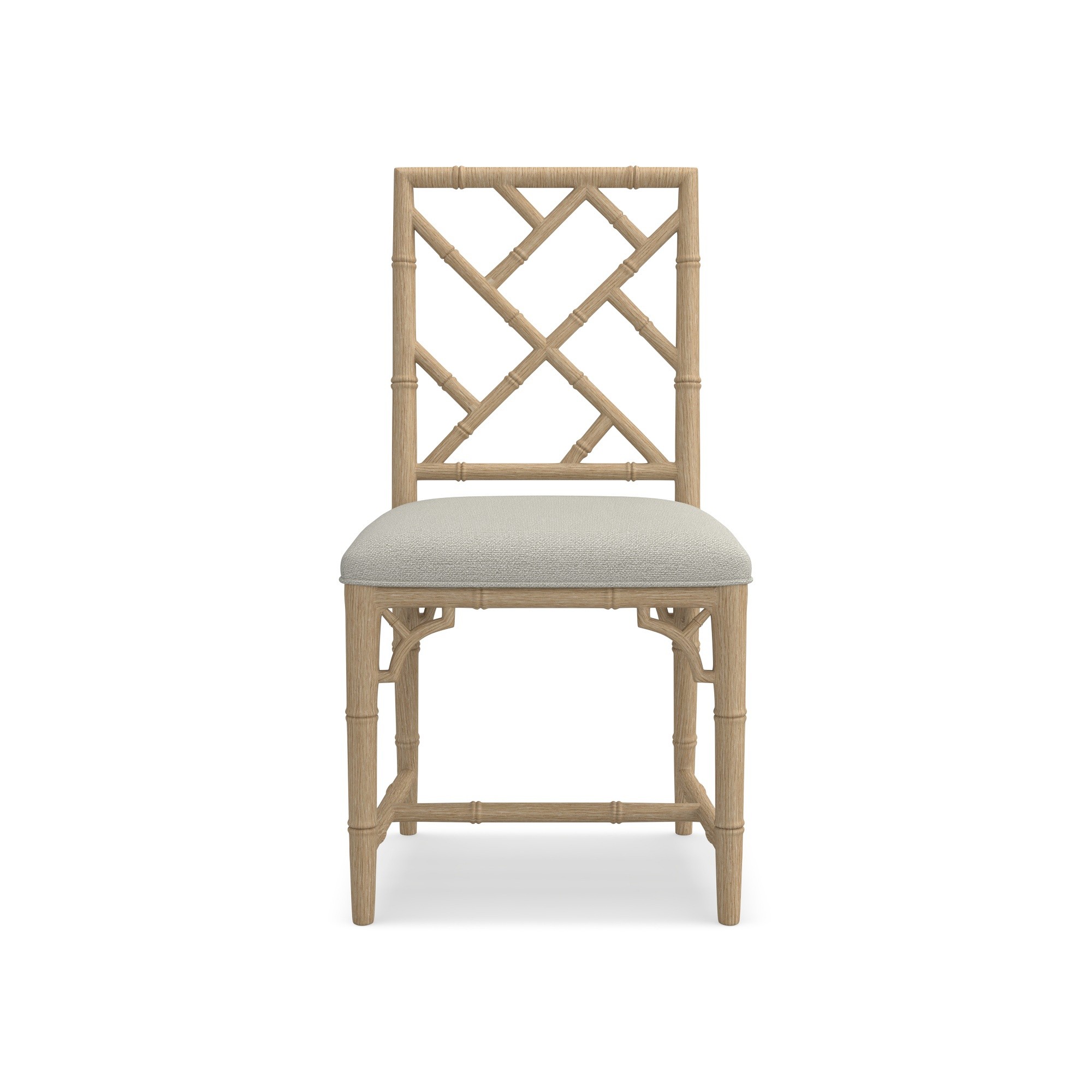 Chippendale Upholstered Bistro Side Chair