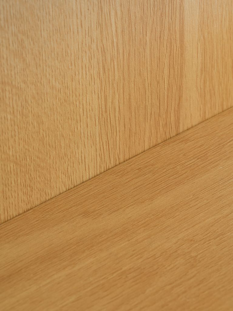 Wall shelf BORUM 4 shelves oak colour