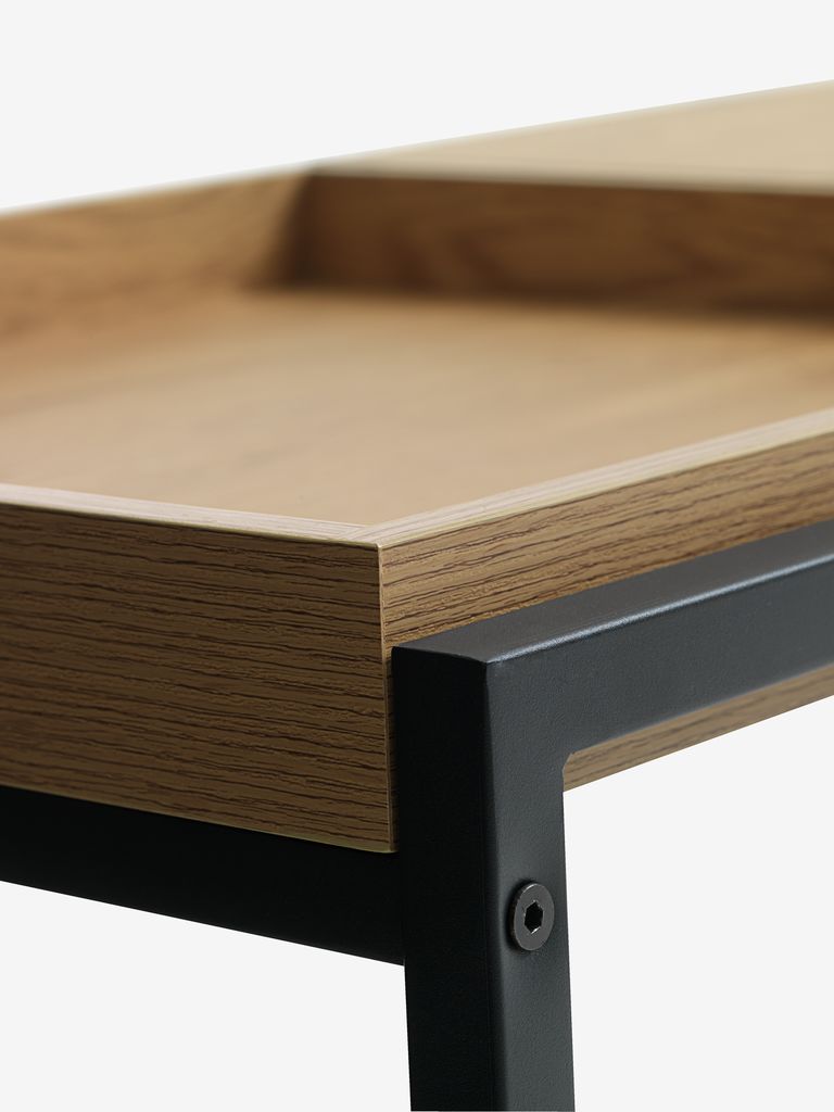 Coffee table TRAPPEDAL 50x100 oak/black